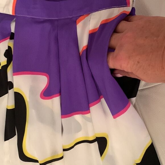 Vintage Janet Maffei Midi Skirt Size 14 - Picture 8 of 9